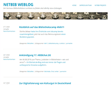 Tablet Screenshot of log.netbib.de